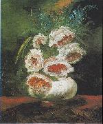 Vase of Peonies Vincent Van Gogh